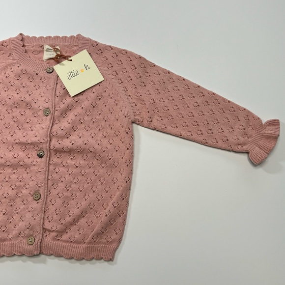 NWT Ettie & H Aurora Cardigan (12-18 mos) - Picture 4 of 7